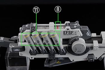 RG Hi-ν ガンダム＆ハイパーメガバズーカランチャー＆水転写デカール Amazon | 蛍光!! HG RG MG PG RE ロボット MS ディテールアップ用水
